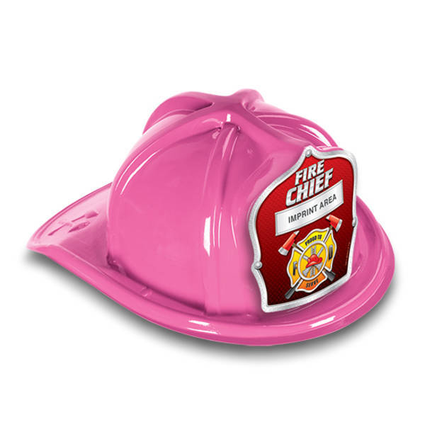 Chief's Choice Kid's Firefighter Hat, Fire Chief Silver Trim Design