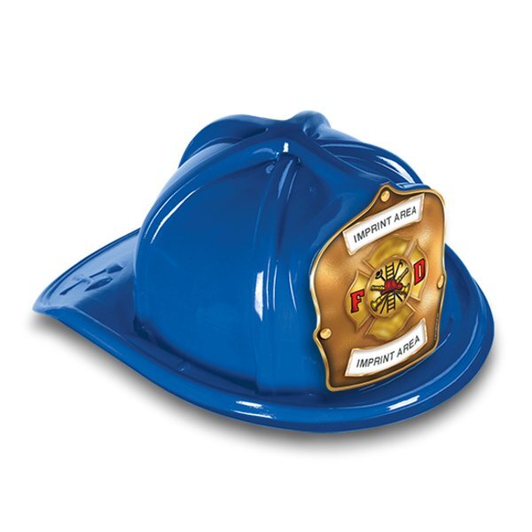 Chief's Choice Kid's Firefighter Hat, Maltese Cross Gold Background