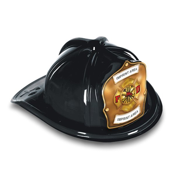 Chief's Choice Kid's Firefighter Hat, Maltese Cross Gold Background