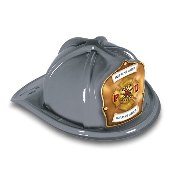 Chief's Choice Kid's Firefighter Hat, Maltese Cross Gold Background