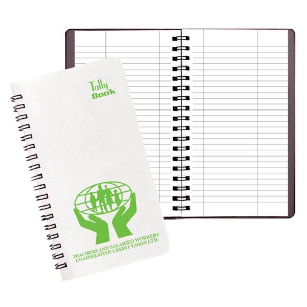 Spiral Bound Tally Book, 3-1/2" x 6-1/2"