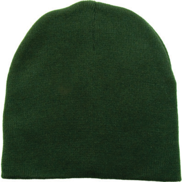 Short Acrylic Knit Beanie