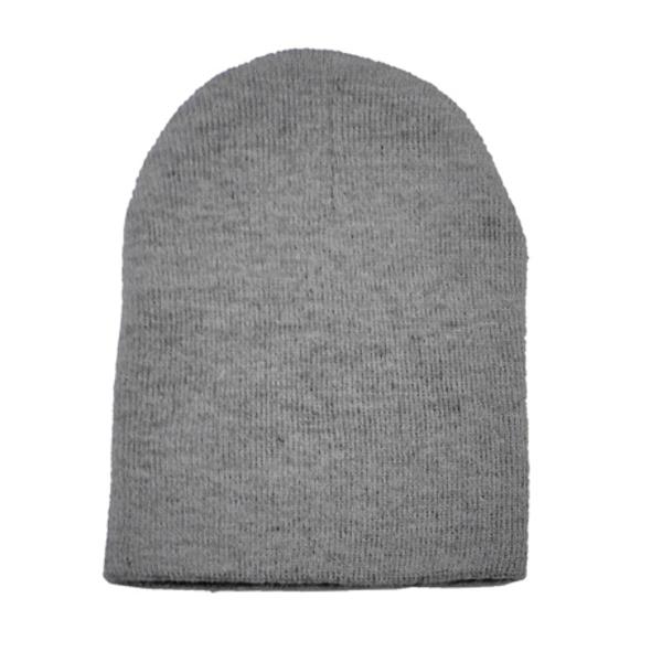 Short Acrylic Knit Beanie
