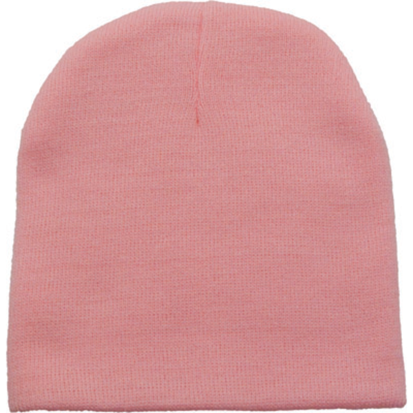 Short Acrylic Knit Beanie