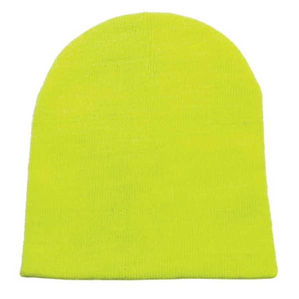 Short Acrylic Knit Beanie