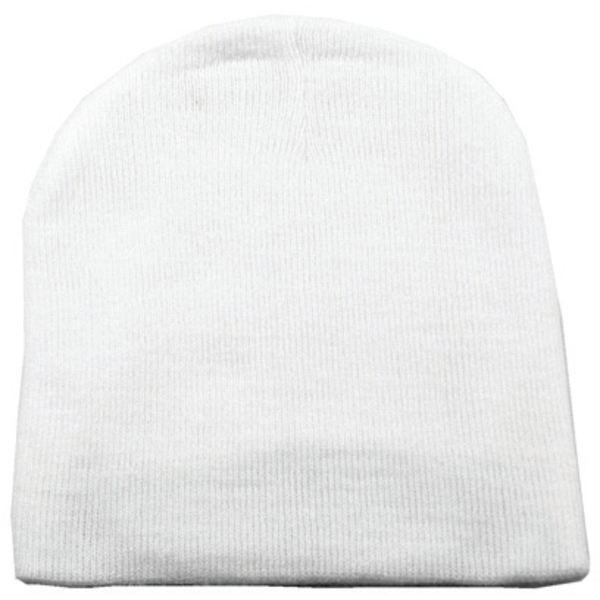 Short Acrylic Knit Beanie