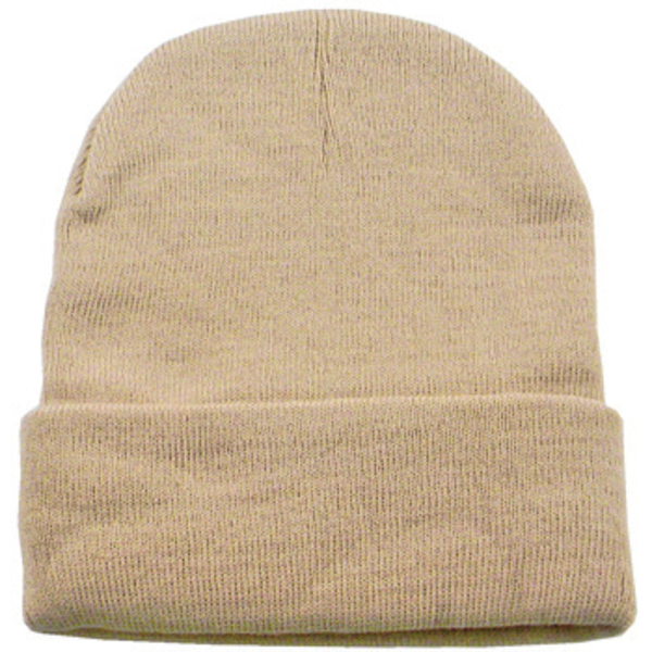 Long Knit Acrylic Beanie