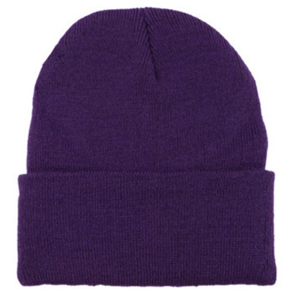 Long Knit Acrylic Beanie