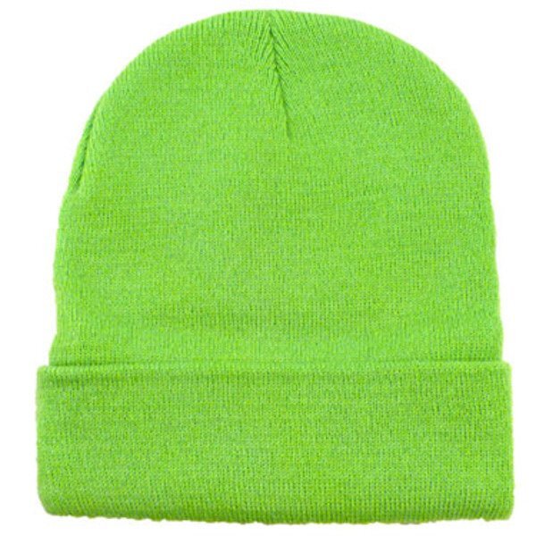 Long Knit Acrylic Beanie