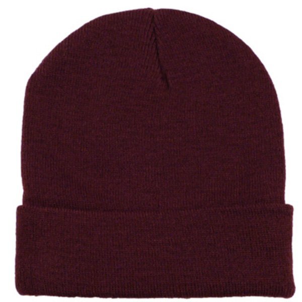 Long Knit Acrylic Beanie