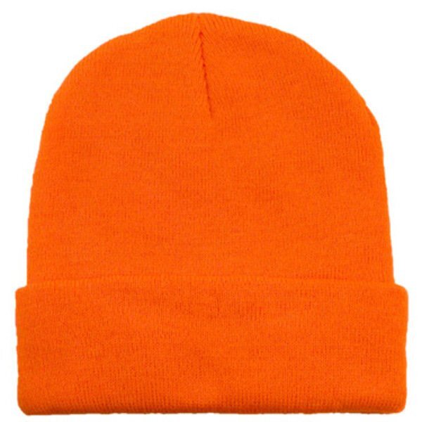 Long Knit Acrylic Beanie