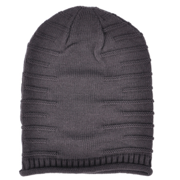 Noto Acrylic Knit Slouchy Beanie