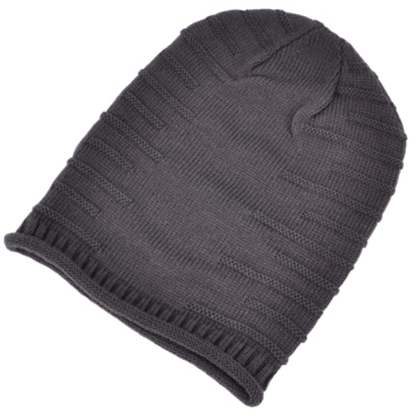 Noto Acrylic Knit Slouchy Beanie