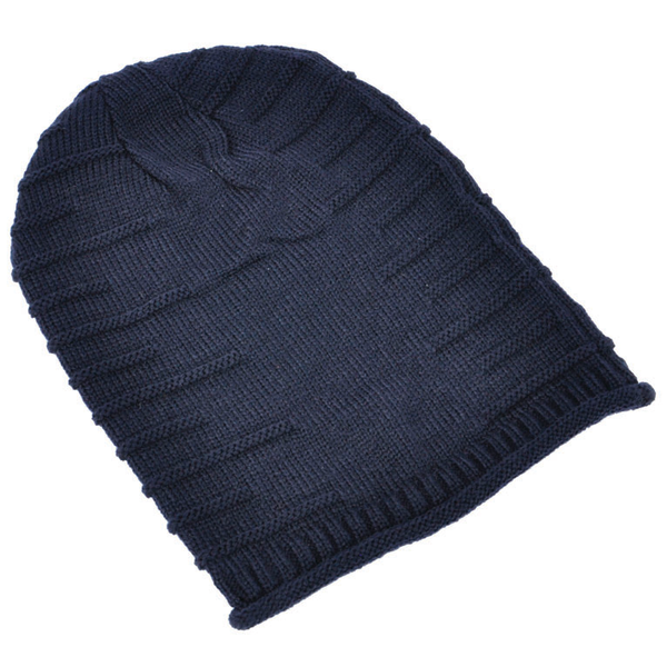 Noto Acrylic Knit Slouchy Beanie