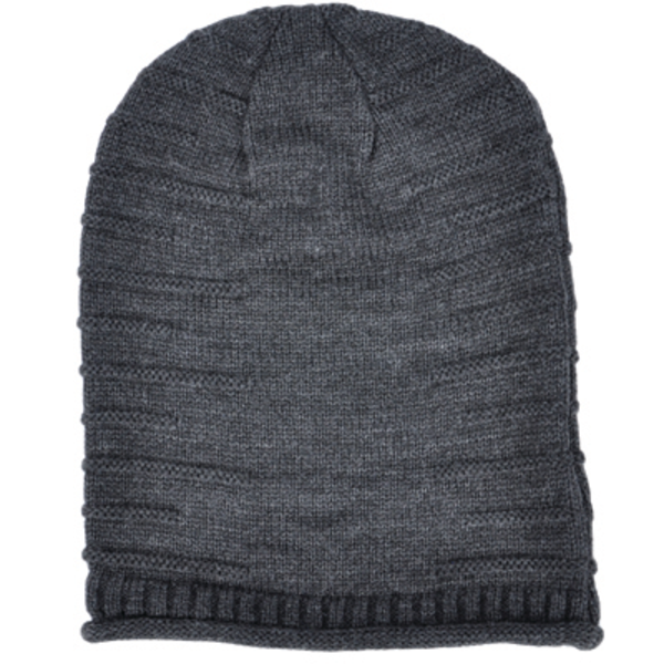Noto Acrylic Knit Slouchy Beanie