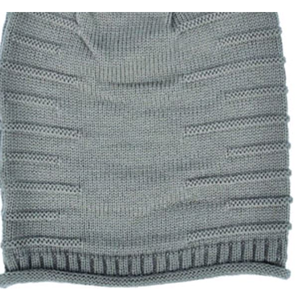 Noto Acrylic Knit Slouchy Beanie