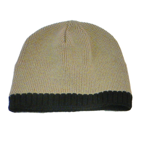 Knit Beanie With Fleece Ear Lining