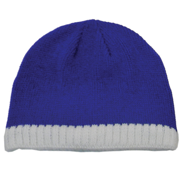 Knit Beanie With Fleece Ear Lining