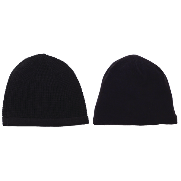 Reversible Waffle Knit  Beanie