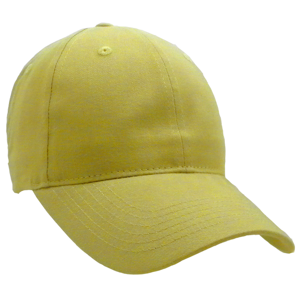 Brushed Cotton Twill Semi-Constructed Cap with Velcro Closure