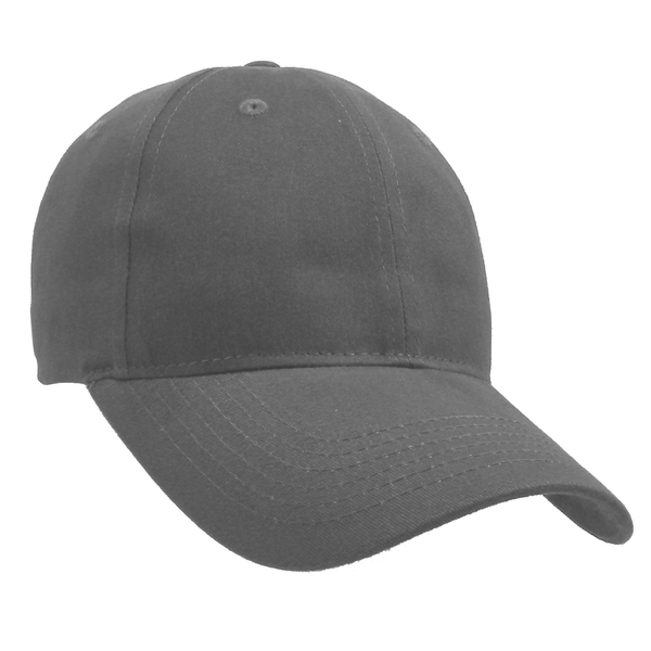 Brushed Cotton Twill Semi-Constructed Cap with Velcro Closure