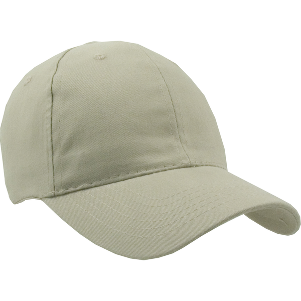 Brushed Cotton Twill Semi-Constructed Cap with Velcro Closure