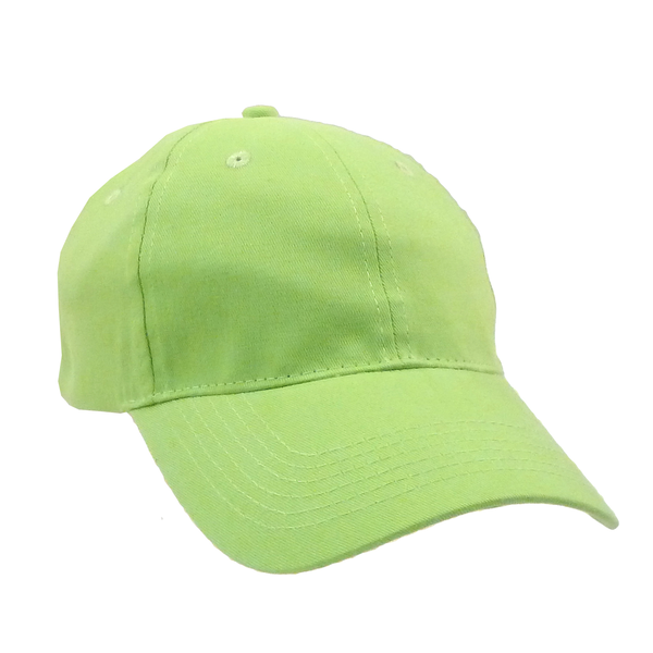 Brushed Cotton Twill Semi-Constructed Cap with Velcro Closure