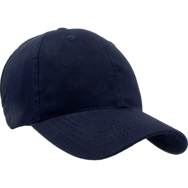 Brushed Cotton Twill Semi-Constructed Cap with Velcro Closure