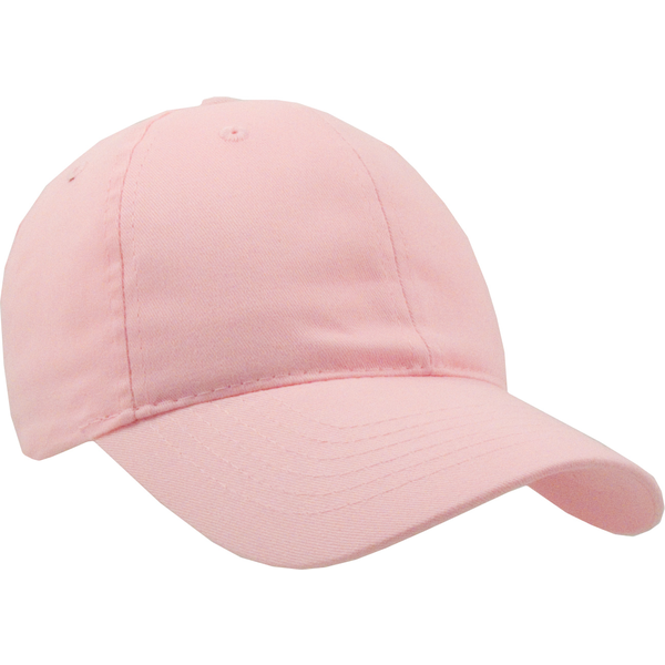 Brushed Cotton Twill Semi-Constructed Cap with Velcro Closure