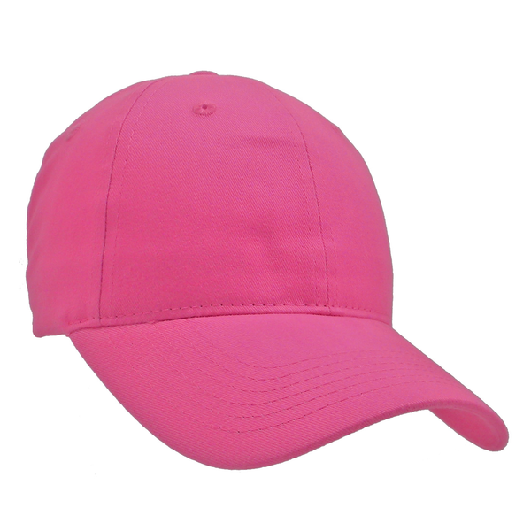 Brushed Cotton Twill Semi-Constructed Cap with Velcro Closure