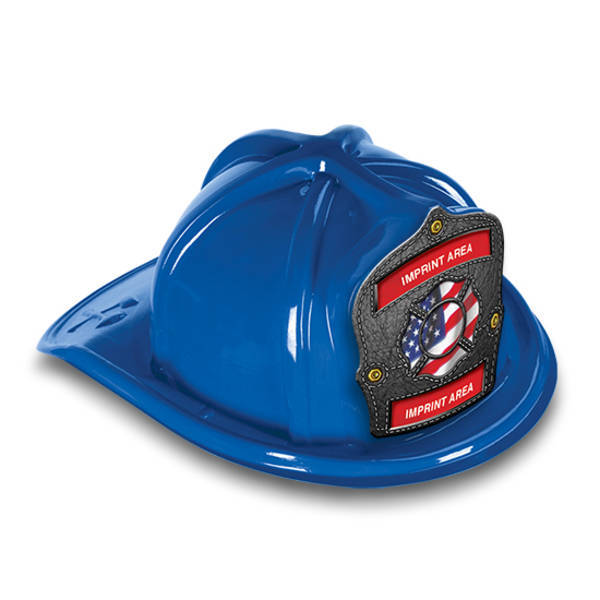 Chief's Choice Kid's Firefighter Hat, Leather Background