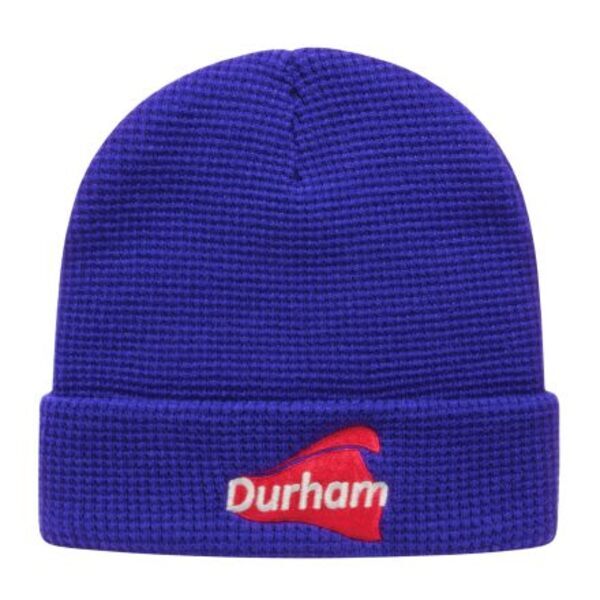 Waffle Knit Hat with Cuff