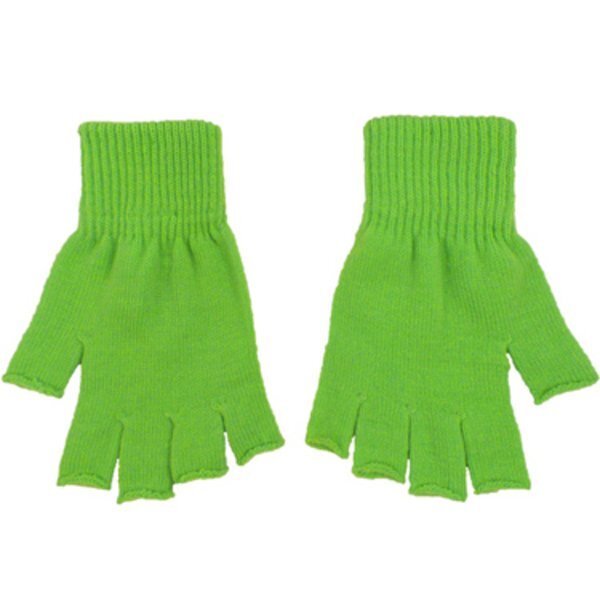 Fingerless Acrylic Gloves