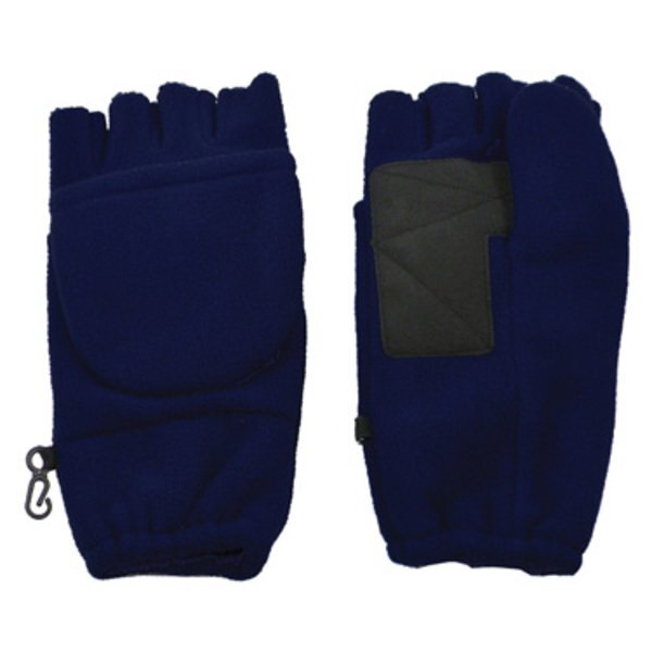 Fingerless Fleece Gloves with Flap