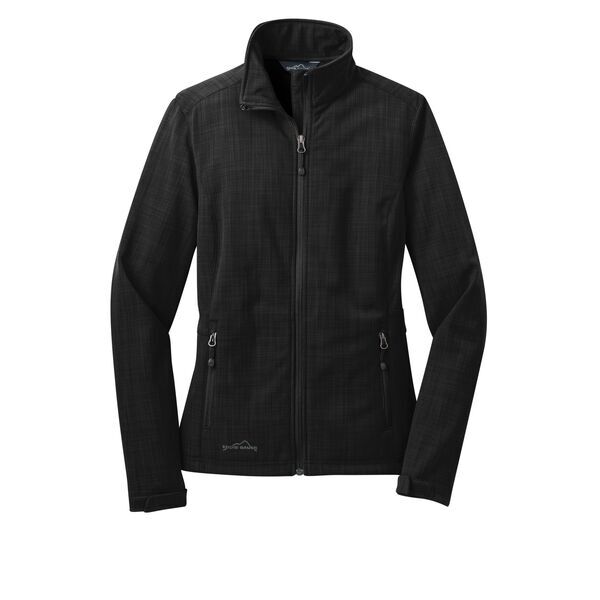 Eddie Bauer® Shaded Crosshatch Soft Shell Ladies' Jacket
