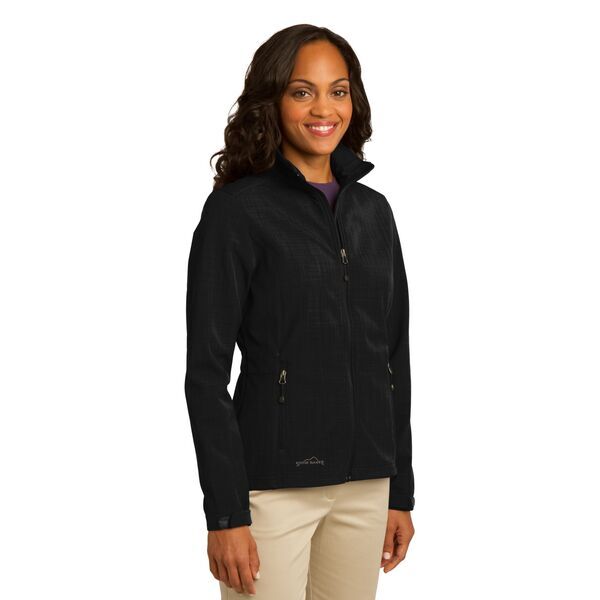 Eddie Bauer® Shaded Crosshatch Soft Shell Ladies' Jacket