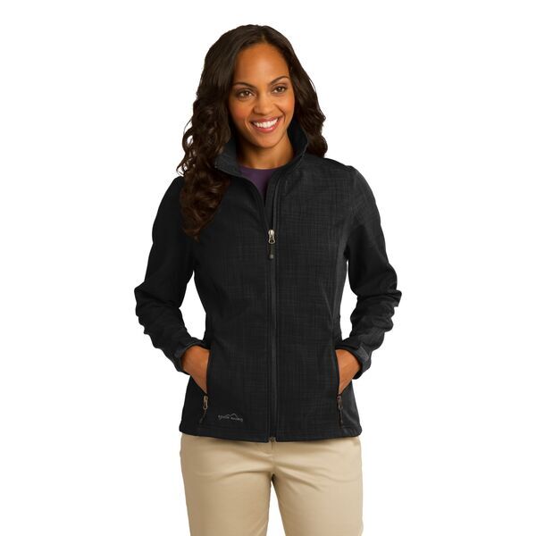 Eddie Bauer® Shaded Crosshatch Soft Shell Ladies' Jacket | Promotions Now