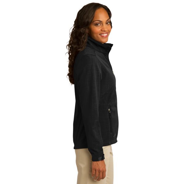 Eddie Bauer® Shaded Crosshatch Soft Shell Ladies' Jacket