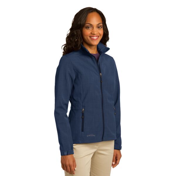 Eddie Bauer® Shaded Crosshatch Soft Shell Ladies' Jacket