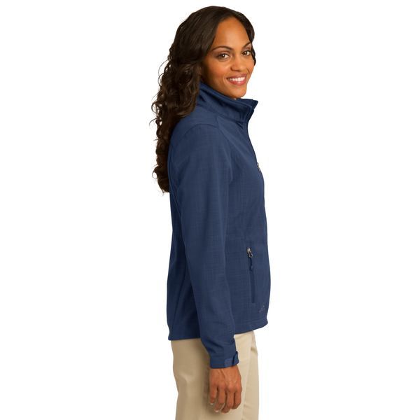 Eddie Bauer® Shaded Crosshatch Soft Shell Ladies' Jacket