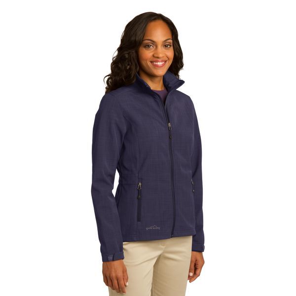 Eddie Bauer® Shaded Crosshatch Soft Shell Ladies' Jacket
