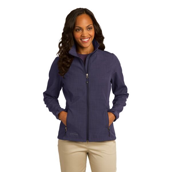 Eddie Bauer® Shaded Crosshatch Soft Shell Ladies' Jacket