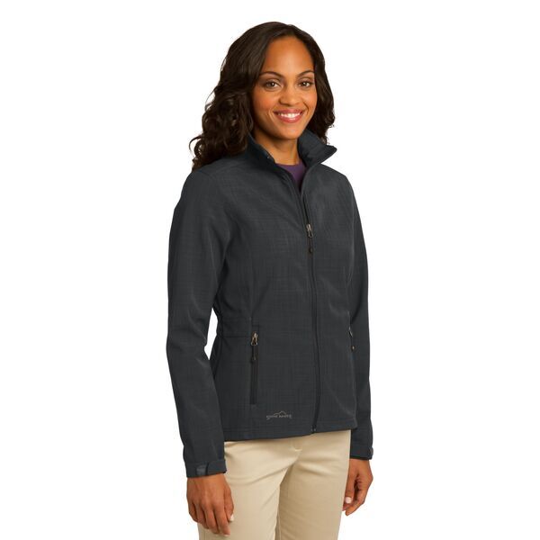 Eddie Bauer® Shaded Crosshatch Soft Shell Ladies' Jacket