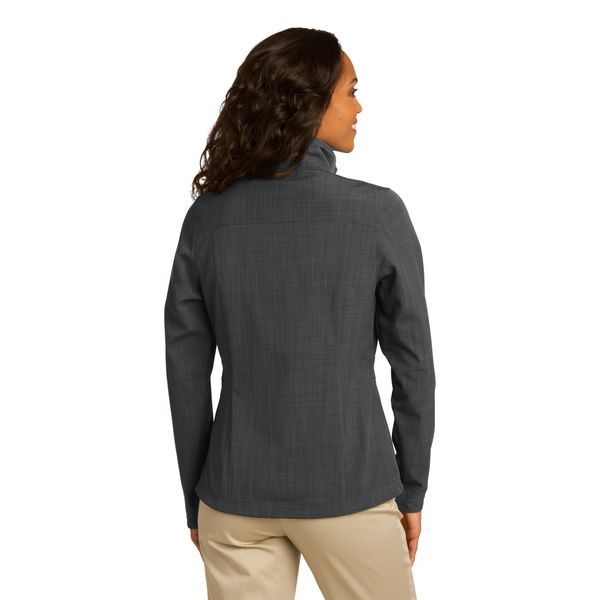 Eddie Bauer® Shaded Crosshatch Soft Shell Ladies' Jacket