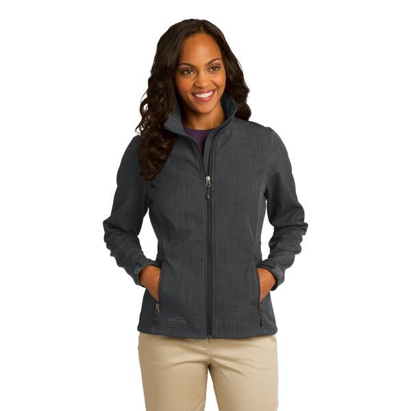 Eddie Bauer® Shaded Crosshatch Soft Shell Ladies' Jacket