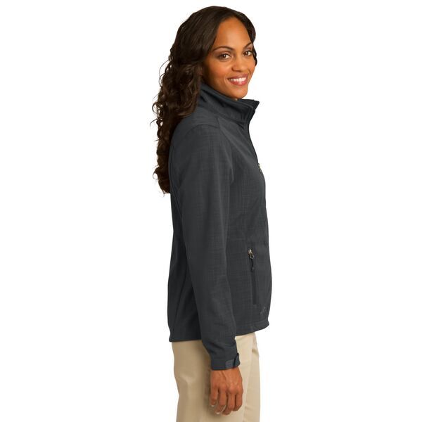 Eddie Bauer® Shaded Crosshatch Soft Shell Ladies' Jacket