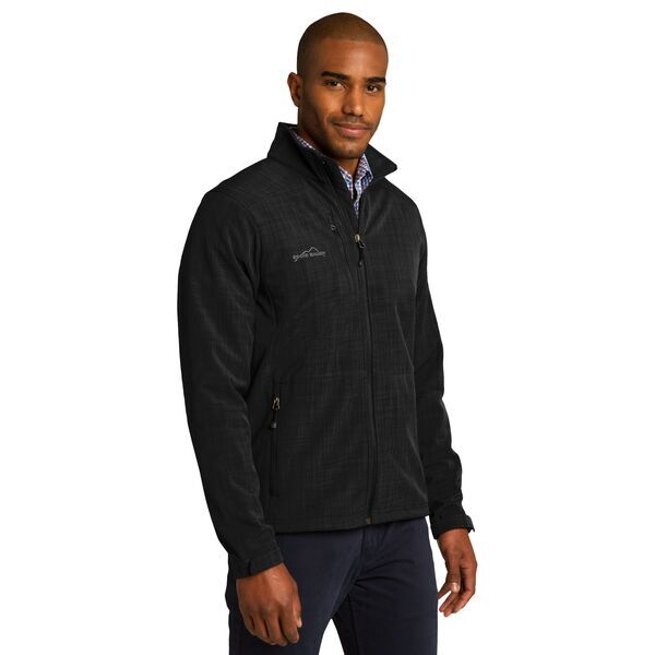 Eddie Bauer® Shaded Crosshatch Soft Shell Men's Jacket
