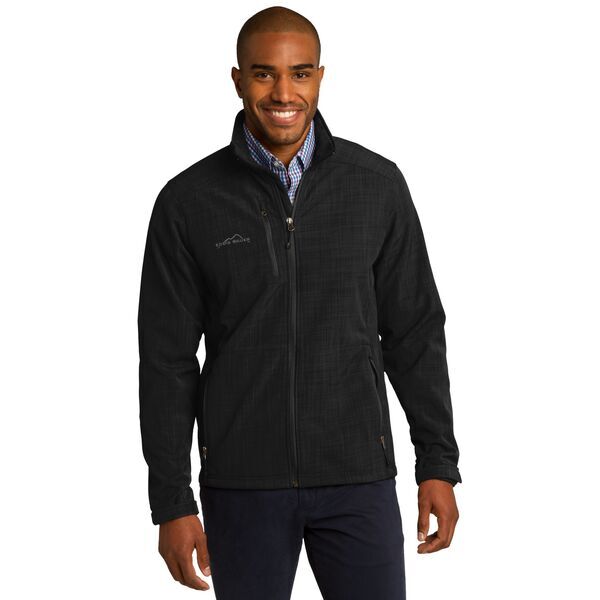 Eddie Bauer® Shaded Crosshatch Soft Shell Men's Jacket