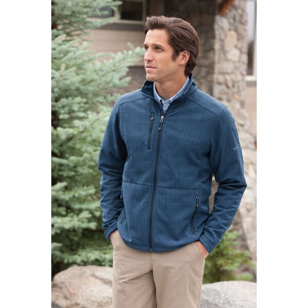 Eddie Bauer® Shaded Crosshatch Soft Shell Men's Jacket
