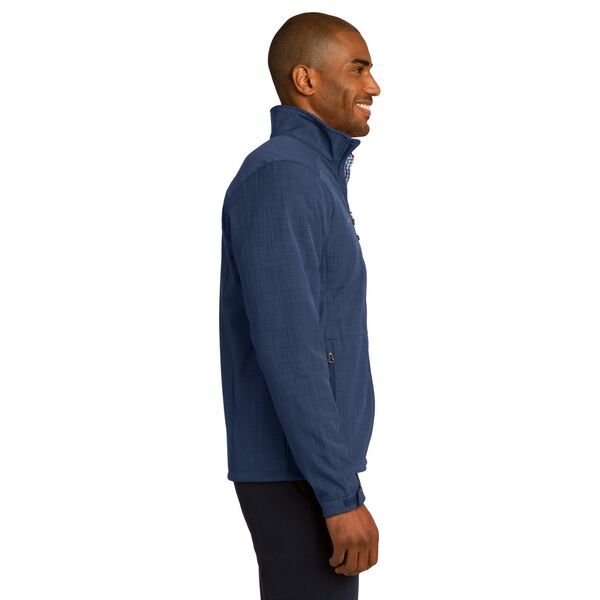 Eddie Bauer® Shaded Crosshatch Soft Shell Men's Jacket